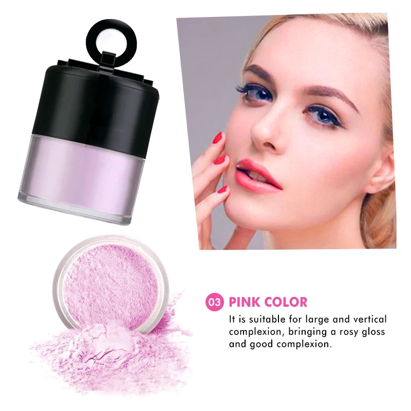 
HOT Selling OEM Loose Powder Waterproof Minerals Custom Translucent Glitter Makeup Loose Powder 