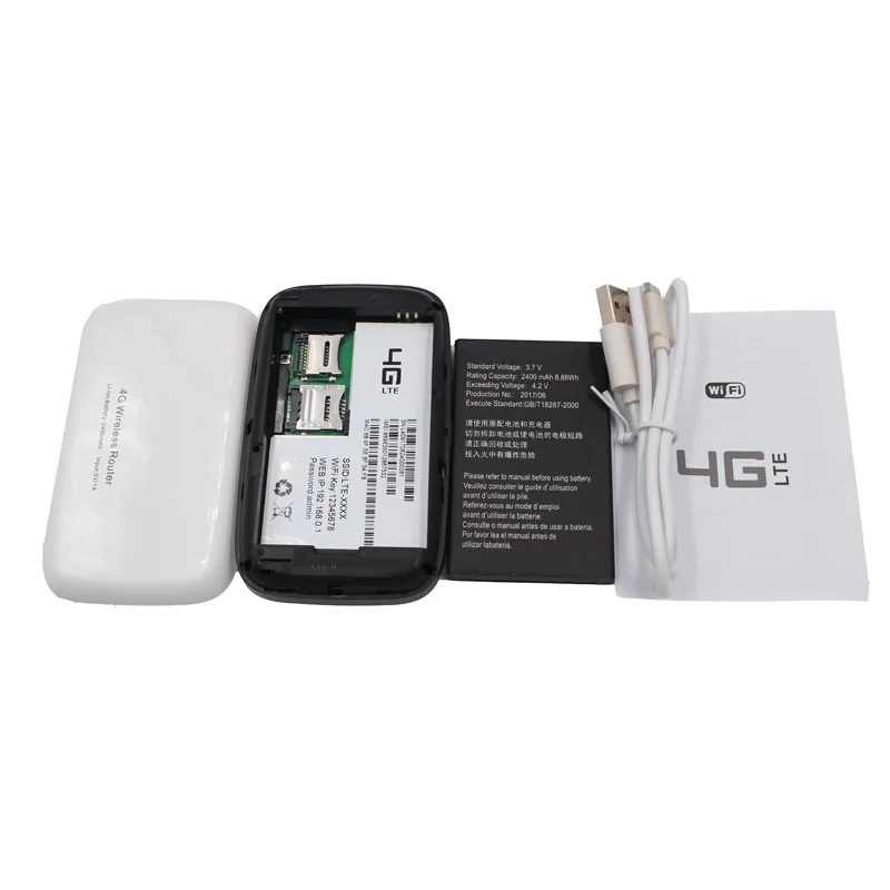 Newest L101 4G LTE mini Wireless router portable WiFi router with sim card for travel
