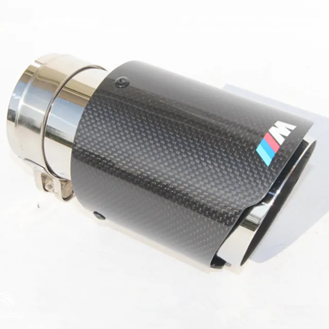 Real Carbon Fiber M Performance Exhaust tailpipe tip For BMW Power sport M2 F87 M3 F80 M4 F82 F83 M5 F10 M6 F12 F13 X5M X6M