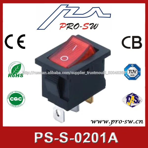 KCD1 101 рокера переключатели перекидной переключатель T125 5E4 горит небольшой Rocker