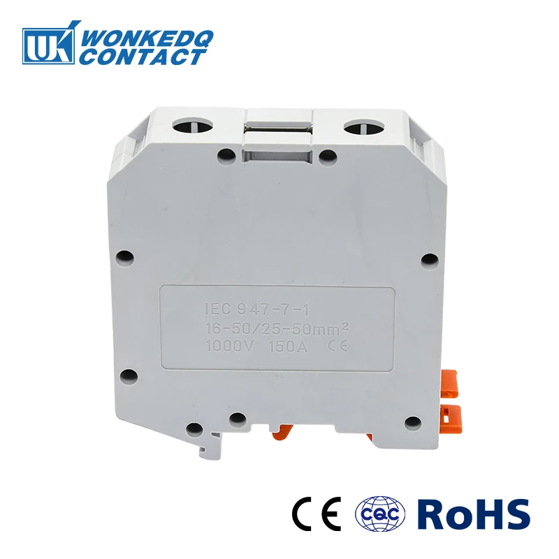 JUKH 50 din-рейку высокий ток винт соединение клеммные блоки