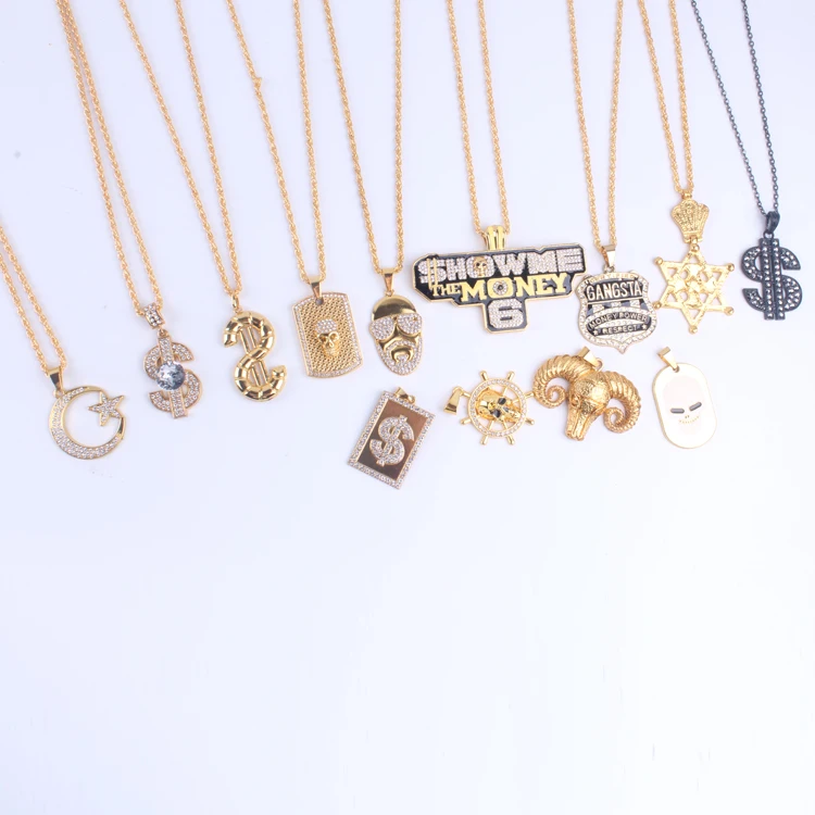 Fashion Golden Color Scorpion Pendant Necklace Stainless Steel and Alloy for Collar Fancy Jewelry Hiphop Great Gift Idea