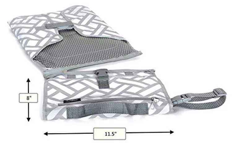 
Portable waterproof travel traveling foldable diaper changer mat pad baby changing mat bag baby diaper changing clutch 