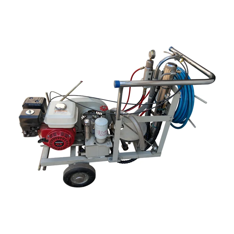 New Design Hand Push Cold Paint Spraying Marking Machine For Road