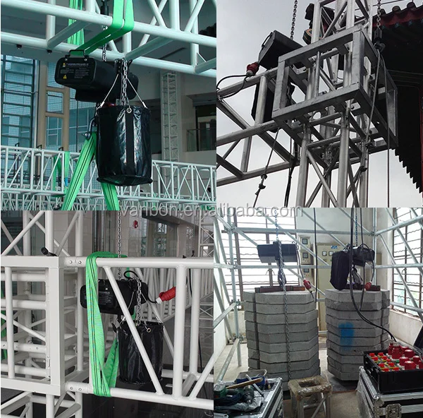 VANBON the best seller Stage Truss stage electric chain hoist 1ton for theatre show