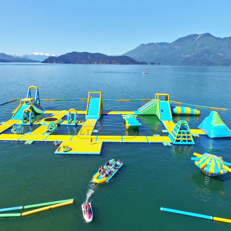 Игрушки-лилии интерактивные спортивные игры большой надувной аквапарк