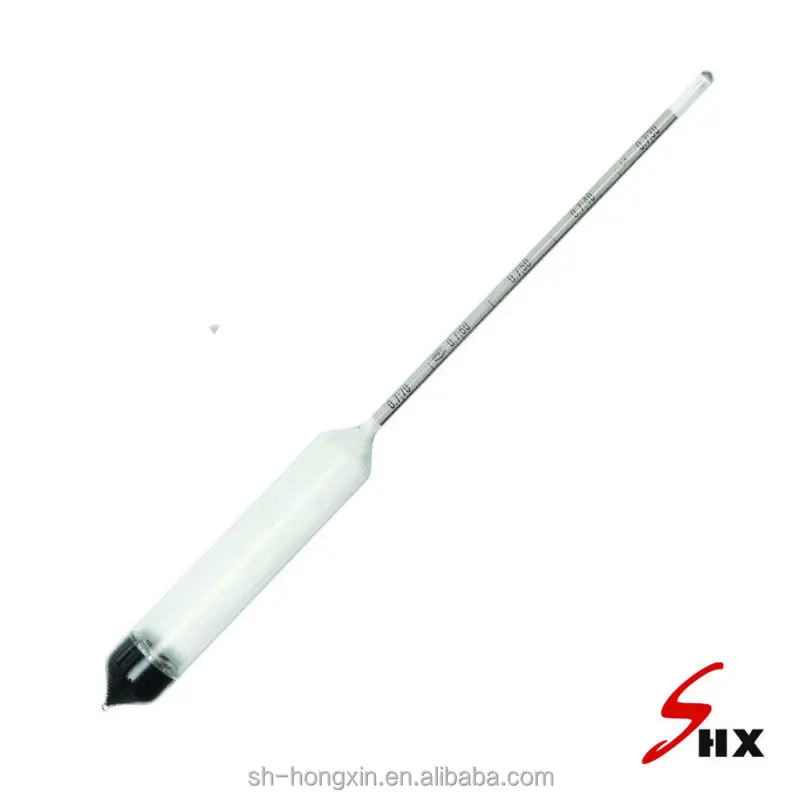
Set of 10 precision petroleum hydrometer 