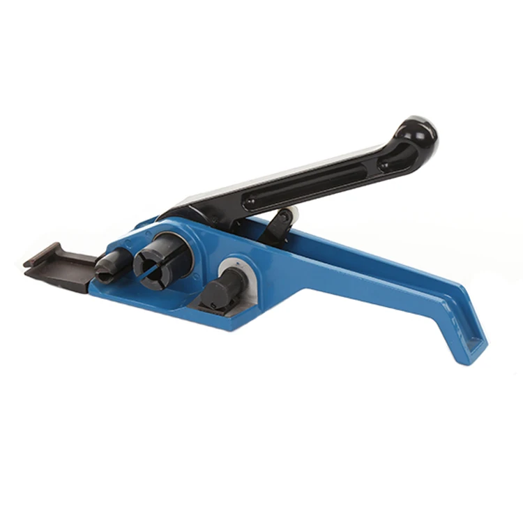 JPQ19R Manual Tensioner 19mm Wire Buckles Ratchet Cord Strap Polyester Strapping Tool With Nose