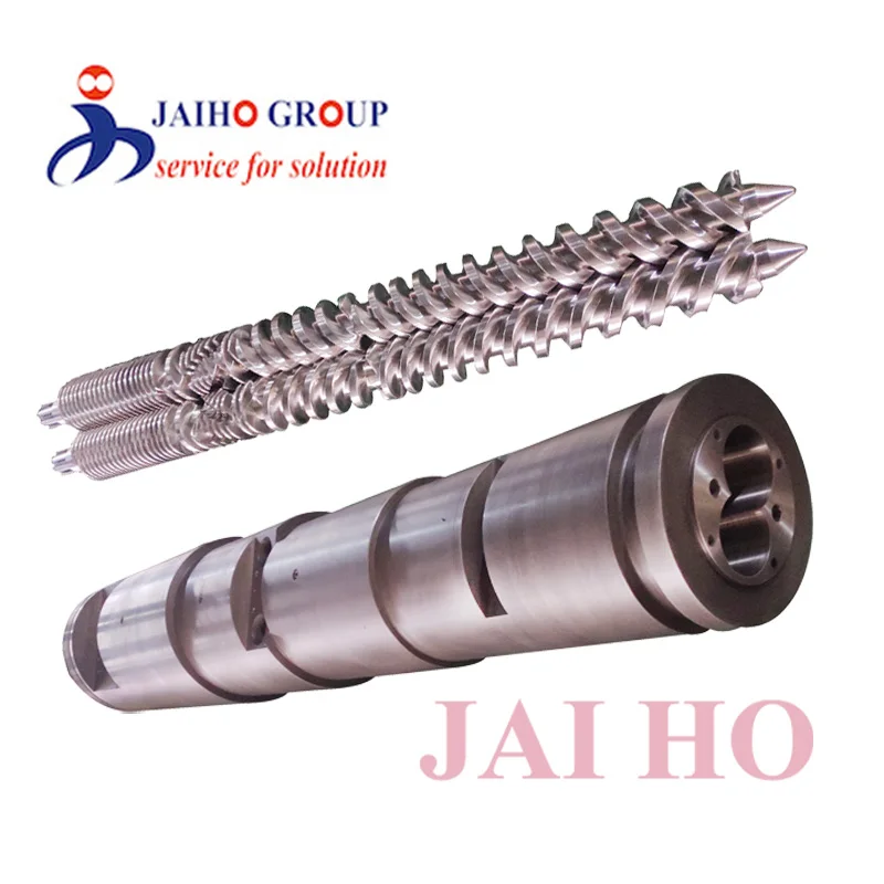 Цинциннати экструдер конический двойной винтовой цилиндр