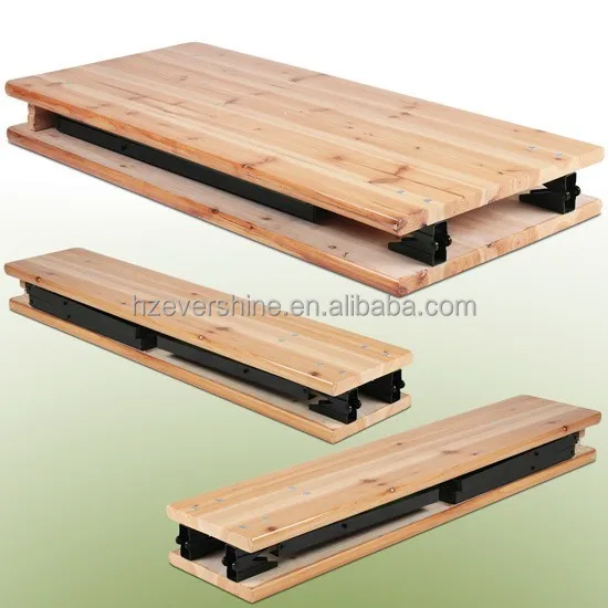 220cm Wooden Beer Table Set