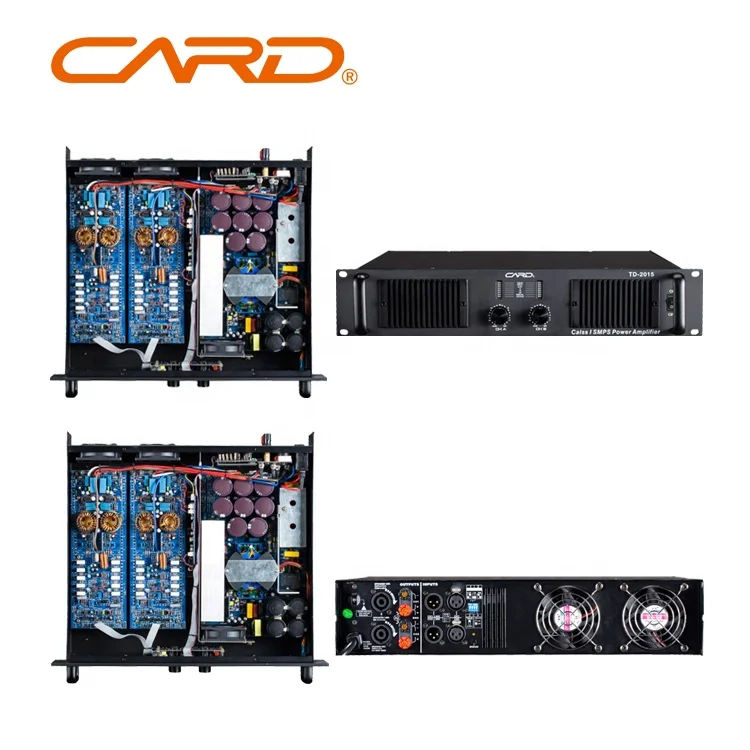 
2*1500watts amplifier for line array system TDA-2015 