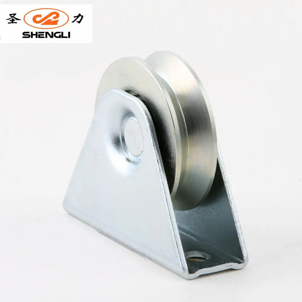 hot and popular Sliding gate triangular roller wheel pulley groove u/v/y type in jinhua