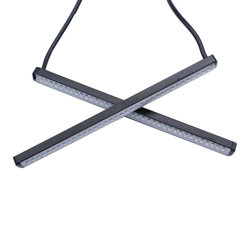 White Amber 36-SMD LED DRL Daytime Running Light For Car