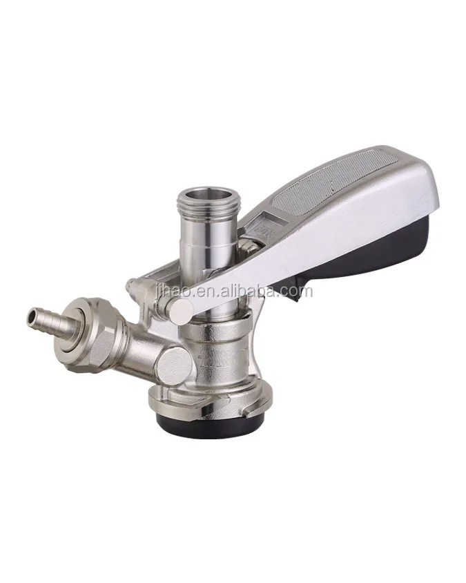 US sankey system Homebrewing keg coupler with A high-capacity pressure relief valve