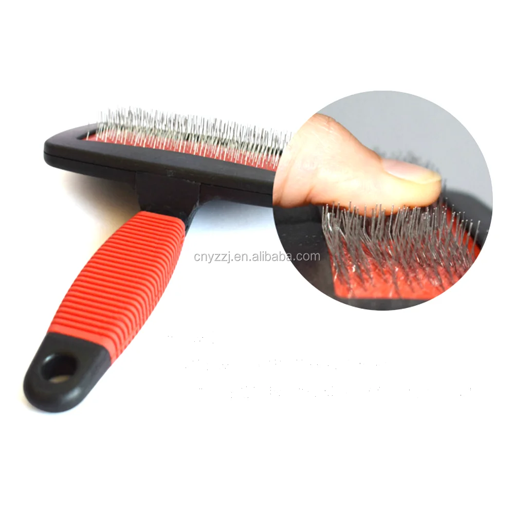 Mini Pet Hair Remover Pet Cleaning Brush with Self-Cleaning Base