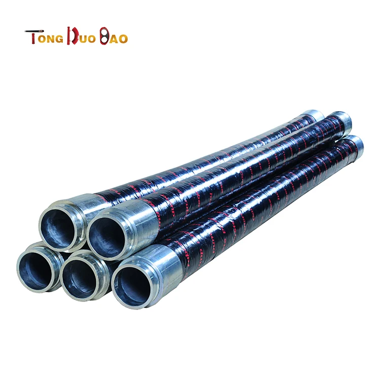 High pressure DN125 5.5 inch cifa concrete pumping rubber hoses