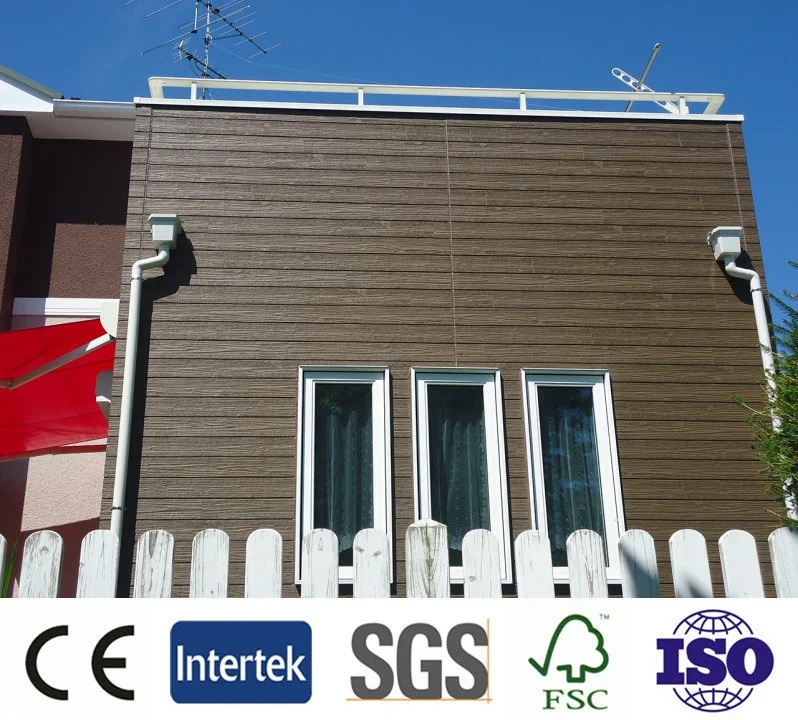 Коэкструдированная WPC Композитная облицовка стен для наружного применения