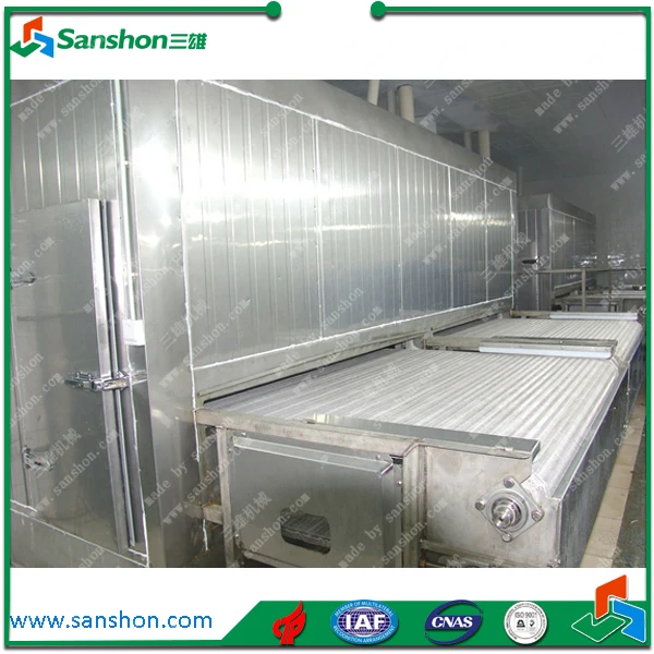 Industrial Quick Freeing Machine  SSD Tunnel Freezer For Food