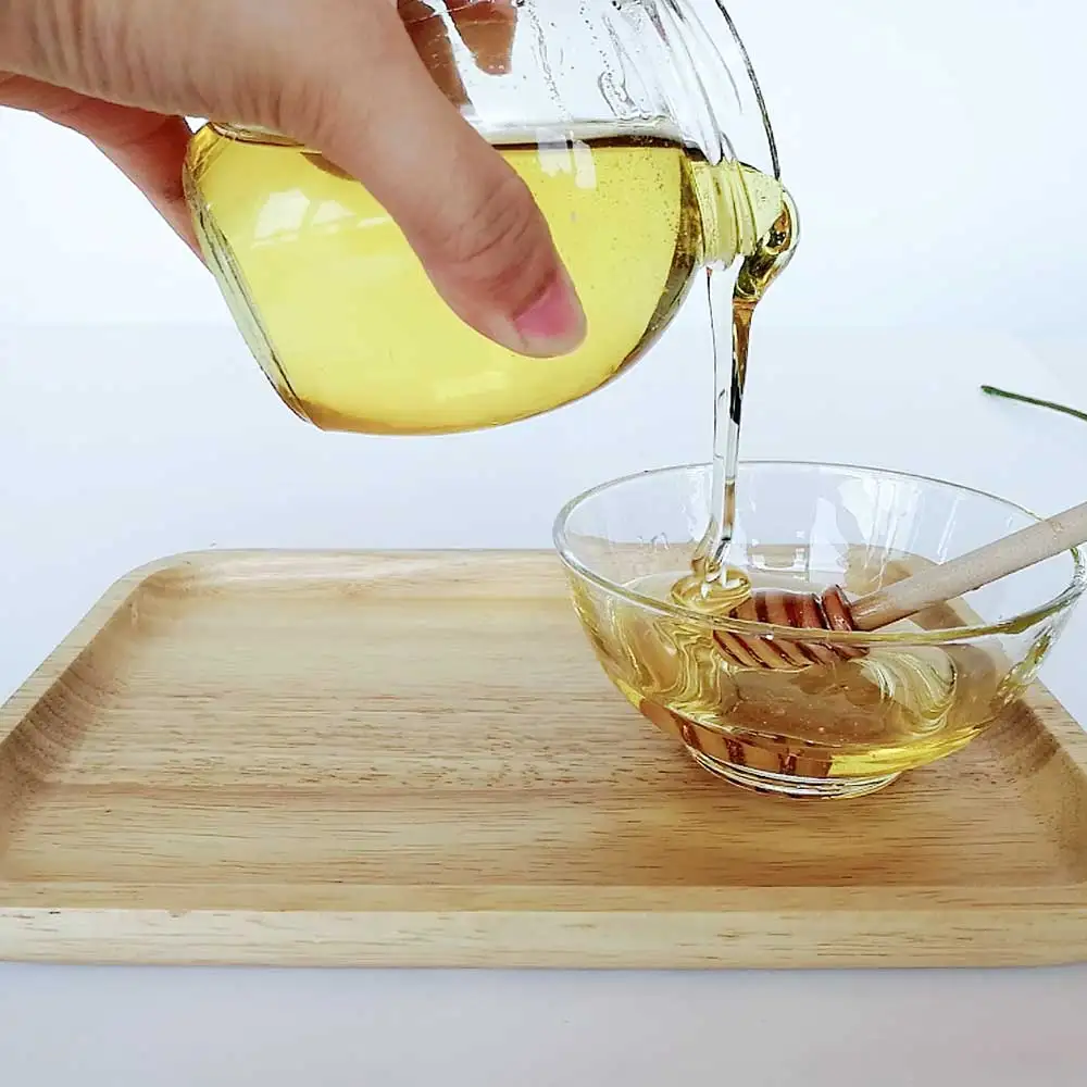 High quality low price 100% natural pure honey 500g glass bottle