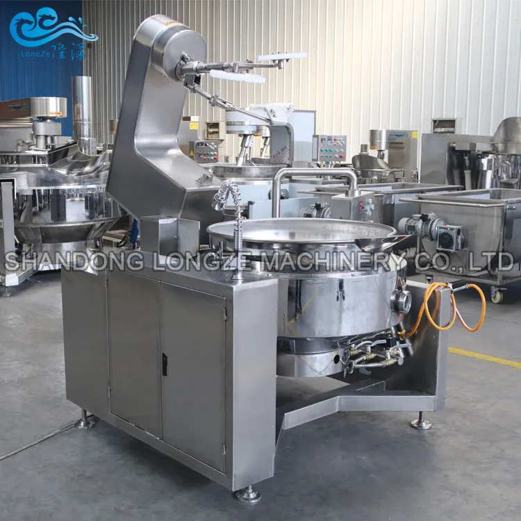 Universal gas  cooking mixer machine for tomato paste machine ginger garlic paste machine for seasoning company