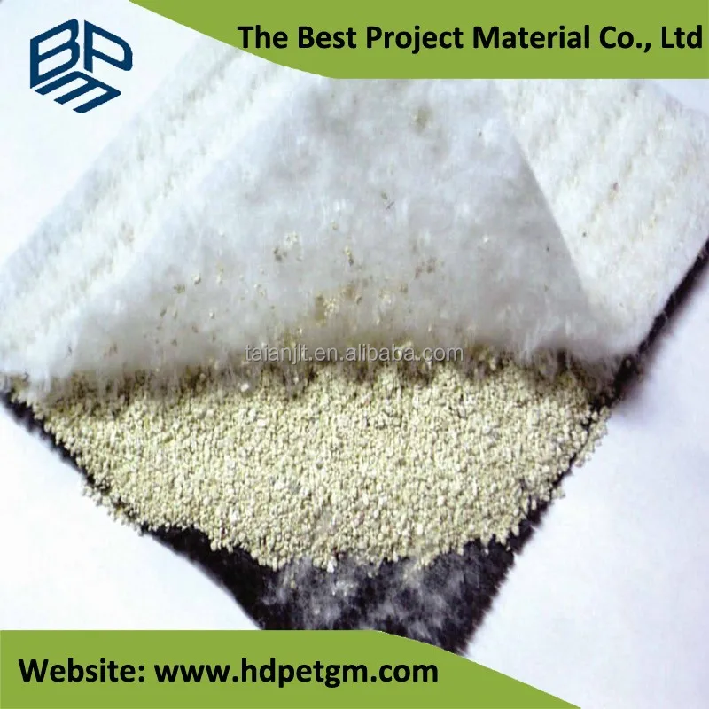Bentonite Waterproof Pad (gcl) Geosynthetic Clay Liner for Basement