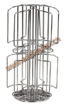 Metal spinning Tassimo coffee capsule rack/Rotating wire Tassimo coffee capsule holder