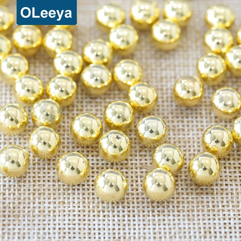 Wholesale Price Over 45 Colors 3mm White ABS Loose Beads Plastic Round Pearl without Holes for Jewelry Making