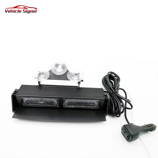 
High Quality Emergency Warning Interior Dash Light Low profile Amber Strobe Visor Light for Emergency Vehicles 