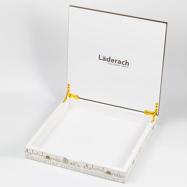 
Factory custom wooden chocolate box for luxury brand 