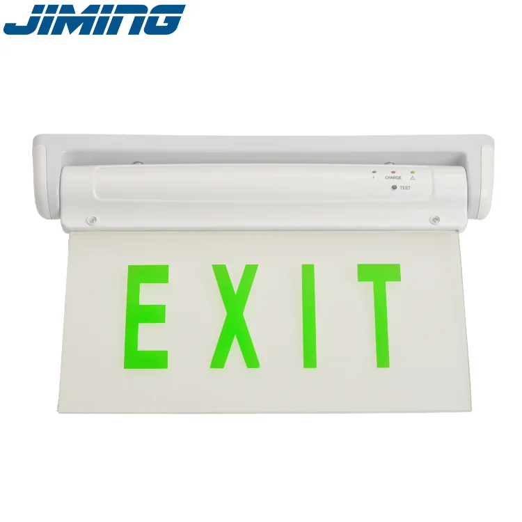 Made by JIMING Industrial emergency lighting LED emergency clear exit sign