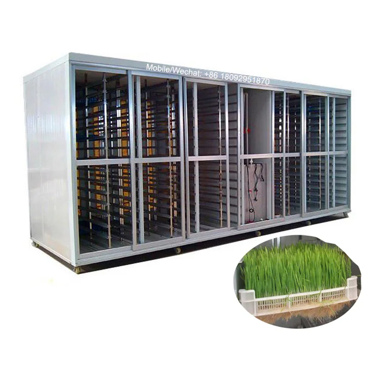 Good Quality cattle green fodder growing machine