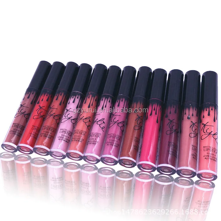 Hot Sexy Matte Lip Gloss Waterproof Long Lasting Luxury Colors Matte Liquid Lipstick
