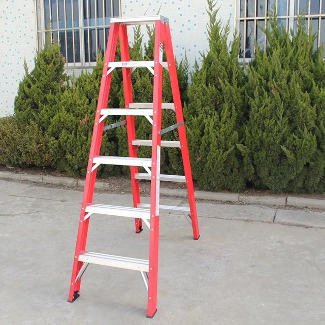 FRP Material Foldable Easy Store Step Ladder