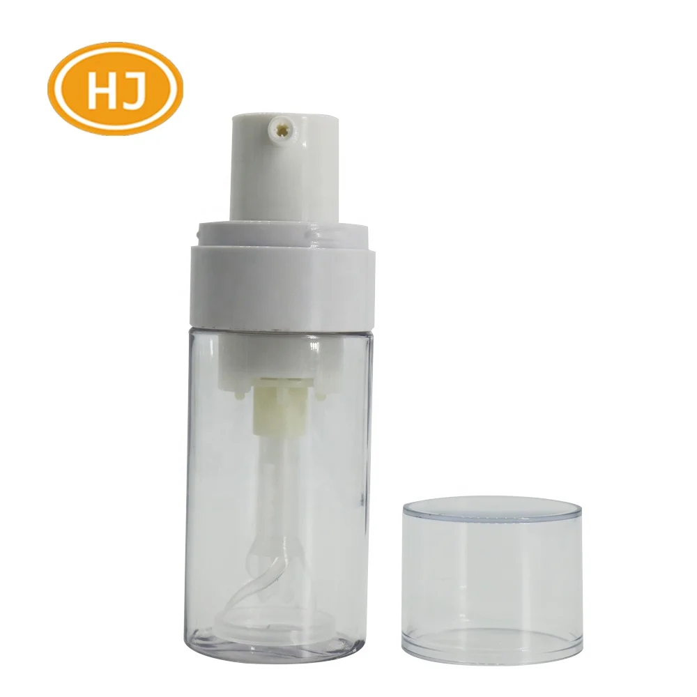 Hot Sale Empty Clear 30g Talcum Powder Container Spray Bottle for Body Care