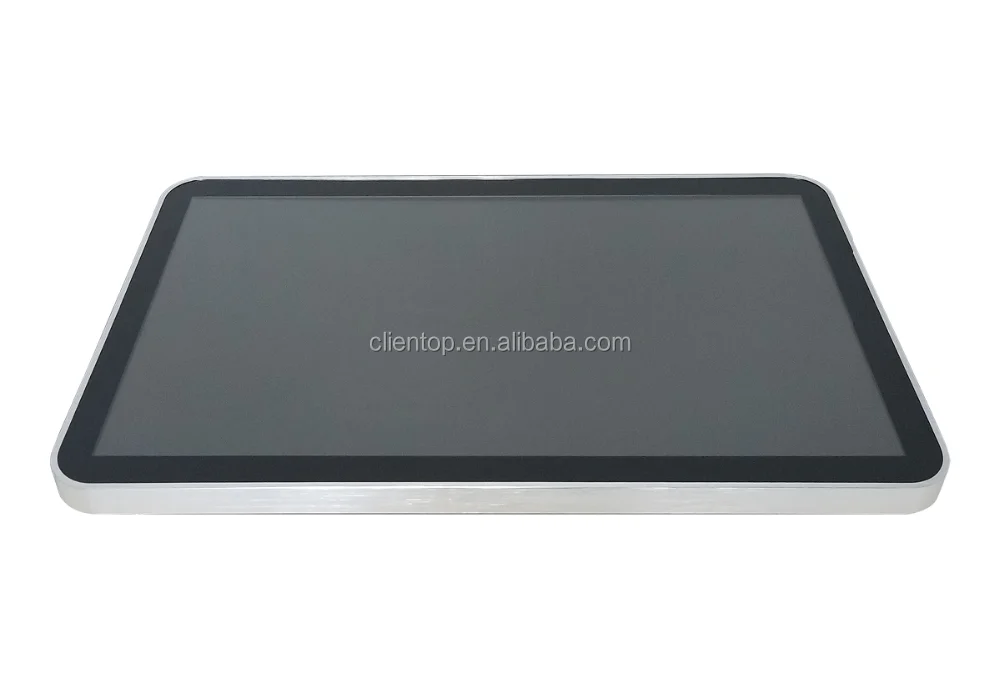 wall mounted digital signage 21.5 inch android touch screen AIO/ 2k/4k medical monitor/ advertising players with remote