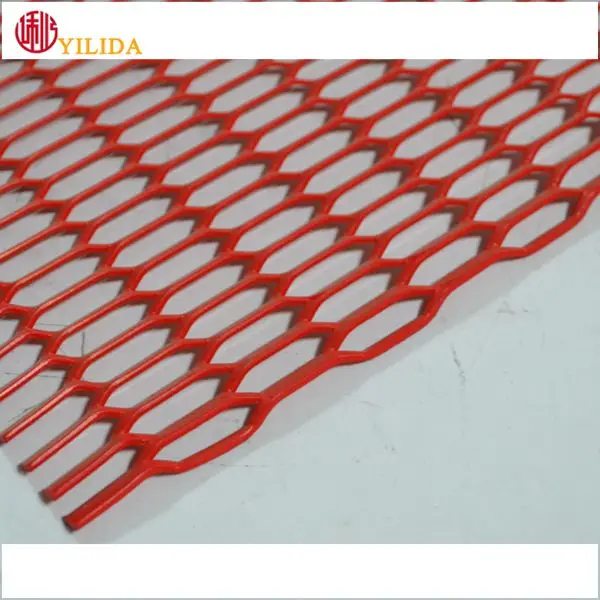 Aluminium hexagonal shape expanded metal mesh for decoration