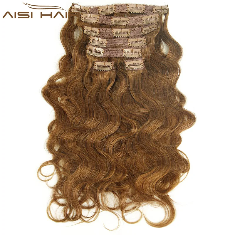 Wholesale Price Natural Black 100%  Human Hair Brazilian Clip In Hair Extensions