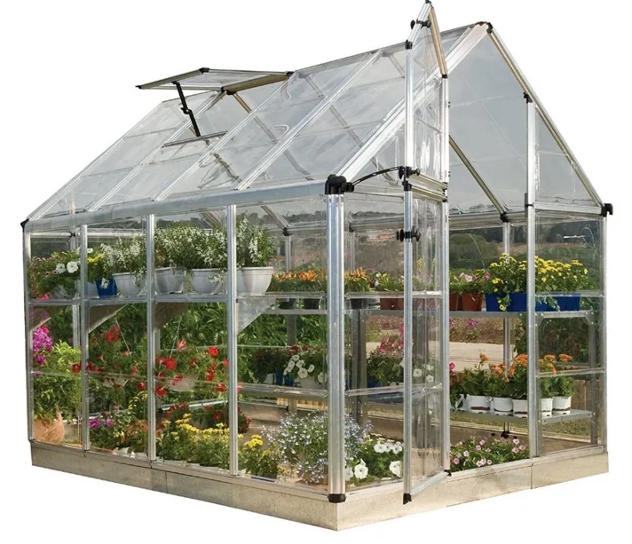 double tempered glass insulation sun room glass house for garden