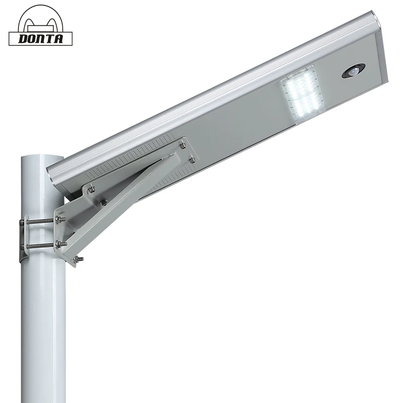 New design best rated ip65 outdoor waterproof 25w solar powered street lamp