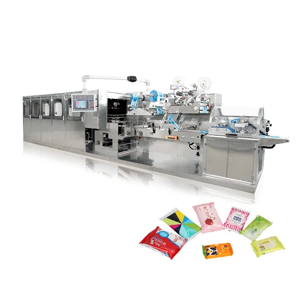 Wet Wipe Folding and Packing Machine Pocket Wet Tissue Machine Engineers Available to Service Machinery Overseas 5-30pcs/pack CE
