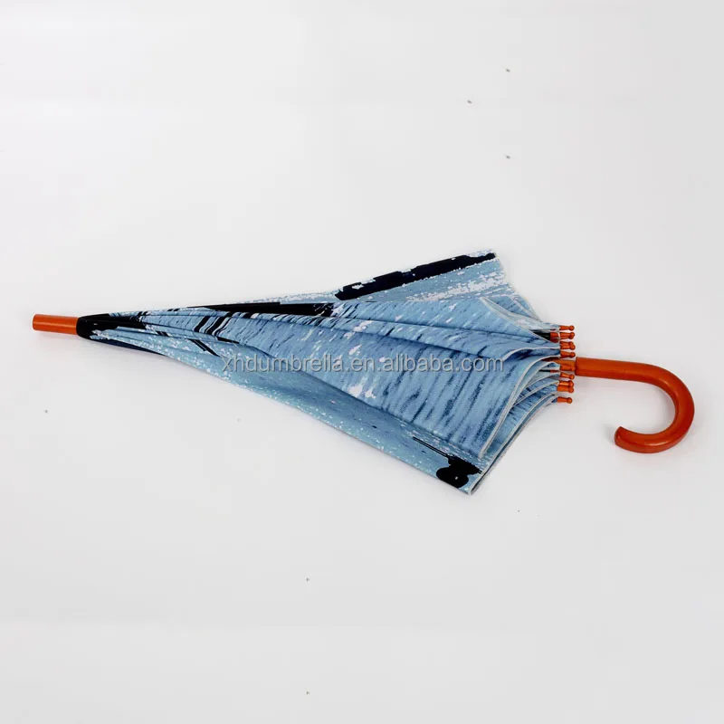 flower shape umbrella with custom design umbrellas