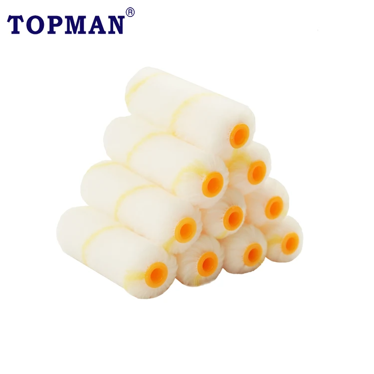 TOPMAN 4 inch economy mini fabric paint roller cover material