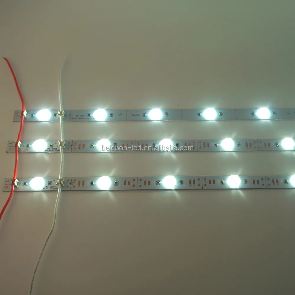 DC24V DC12V Super large light box backlit panel tv  170 degree lens ladder LED backlight bar for tv