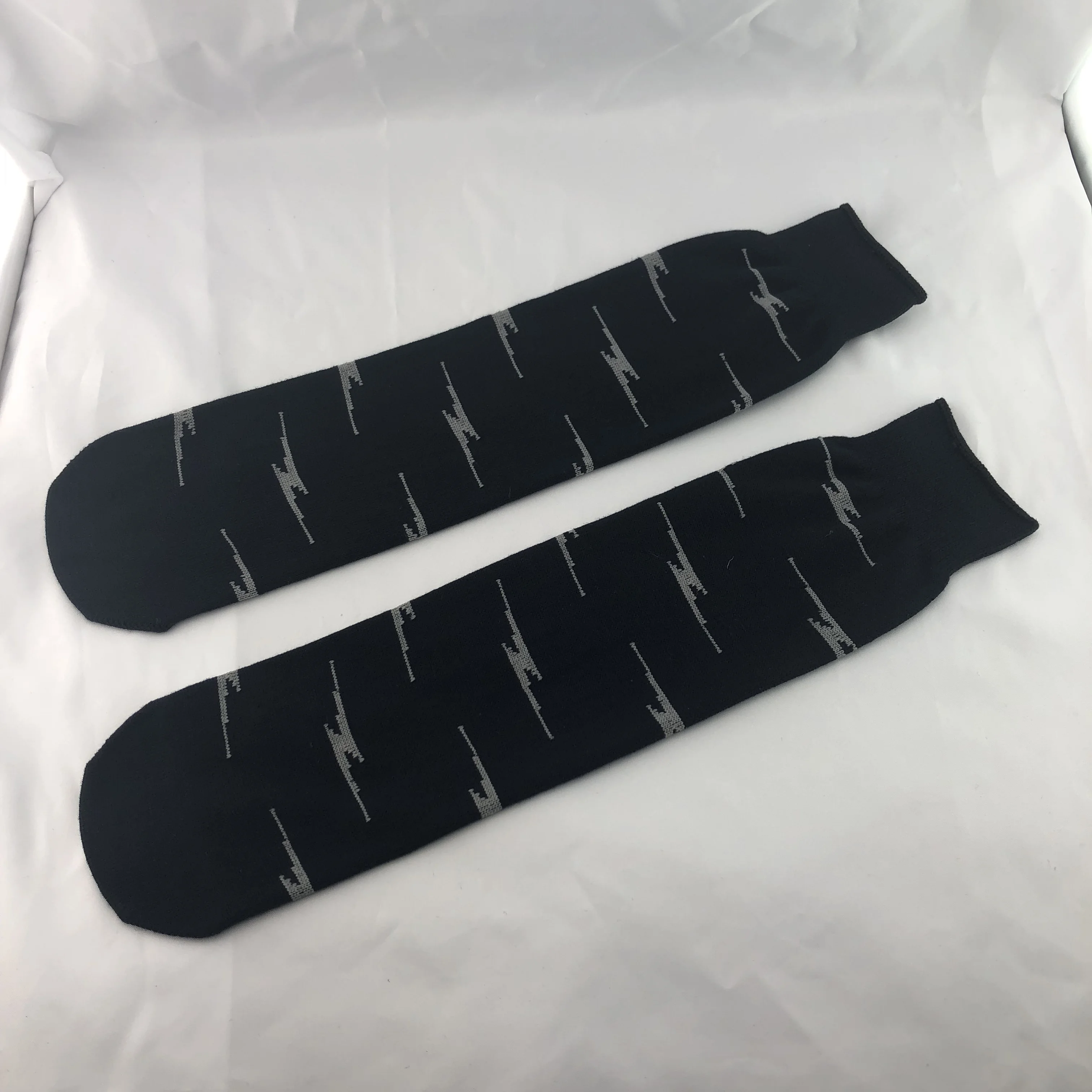 Men Airline Breathable Striped  Slipper Long Tights Socks for  Men