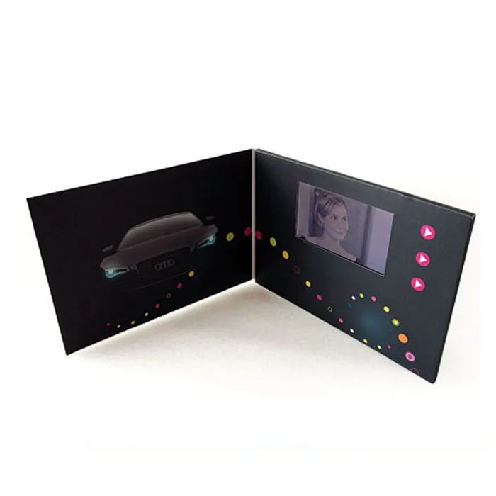 4,3 дюймовая видеопоздравительная открытка на заказ