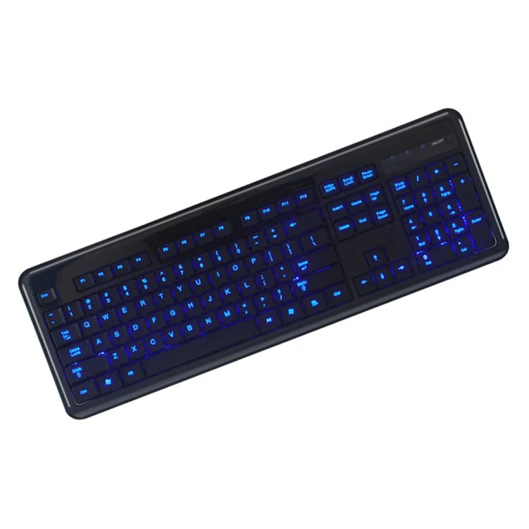 Компьютер мини нано приемник usb СВЕТОДИОДНАЯ беспроводная клавиатура по хорошей