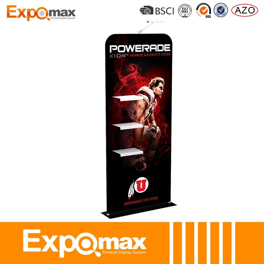 
 Горячая продажа! chinawholesale натяжение ткани стоять баннер  