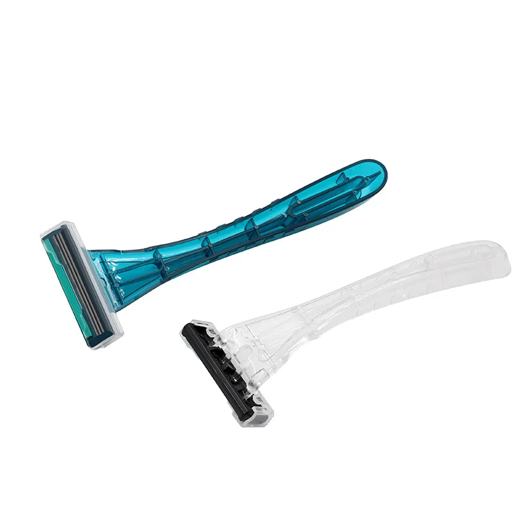 Custom stainless steel blade safty hotel disposable mens shaving razor