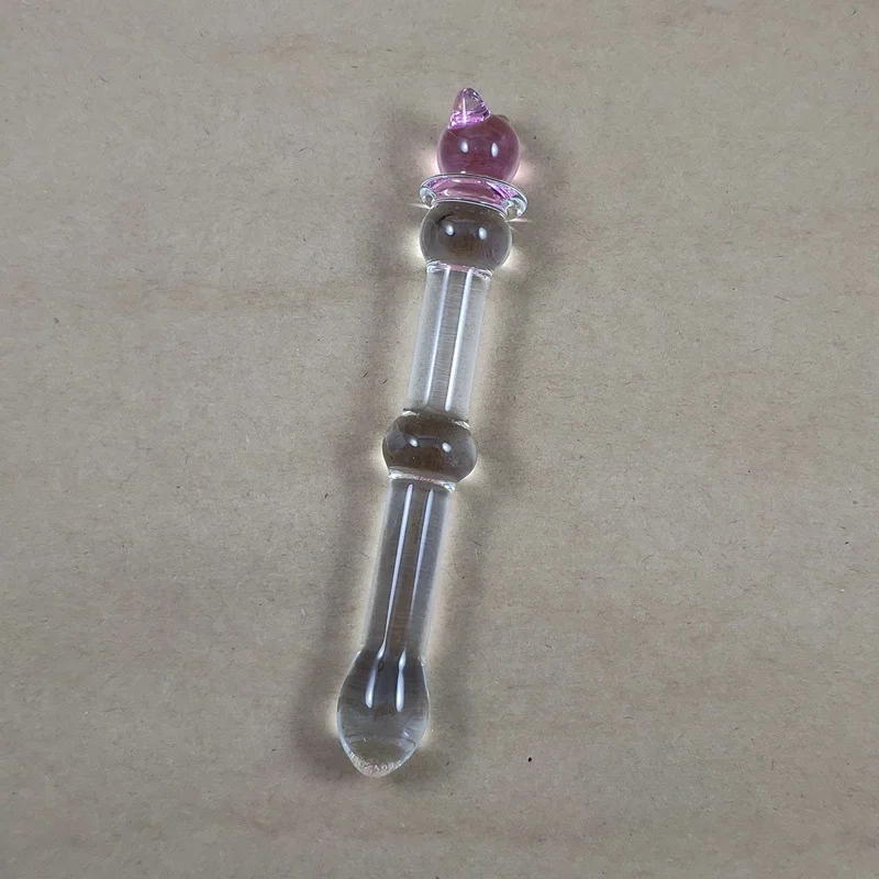 Factory OEM Custom Long Butt Plug, Glass Sex Dick, Glass Sex Cock for World Market Distribution