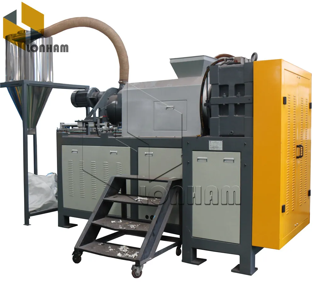 
PP Woven Bag Film Squeezing Dryer Dewatering Pelletizing Machine 